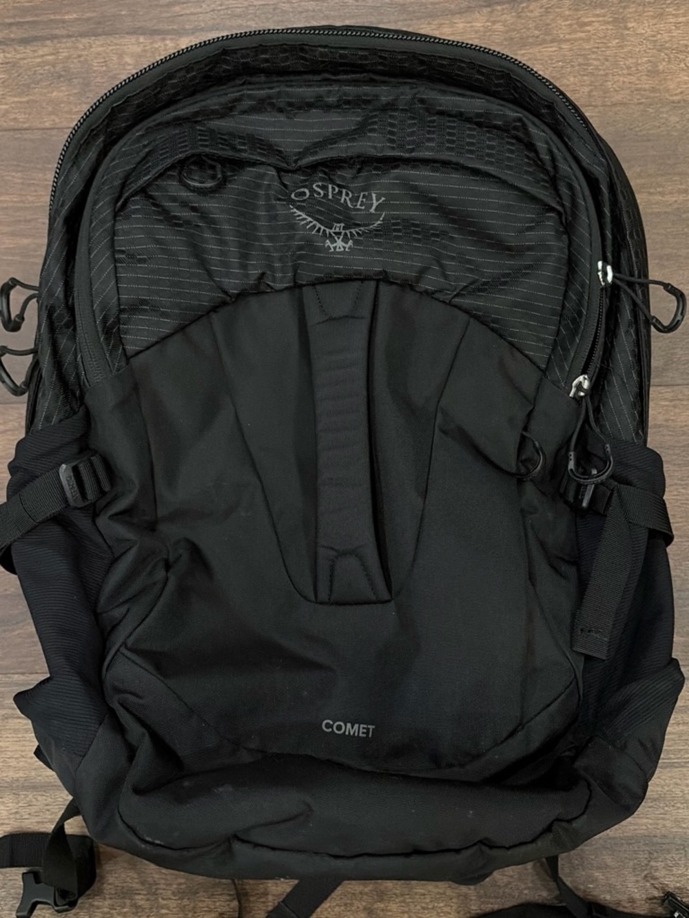 OSPREY Comet Men's Black Backpack